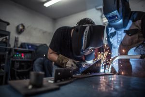 Fabrication and welding training begins for Fall 2016 Tuner School