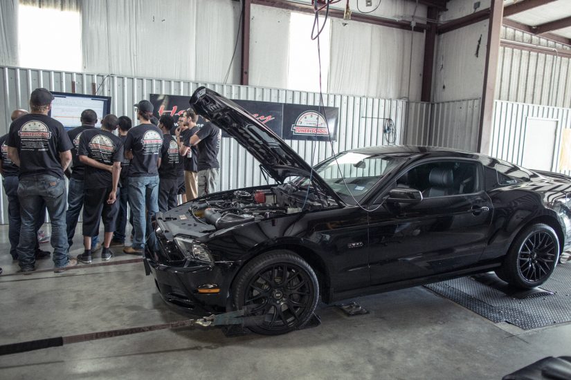 mustang dyno exhaust tuner school fall 2016